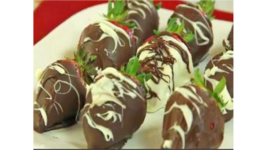 Smooth Chocolate Covered Strawberries