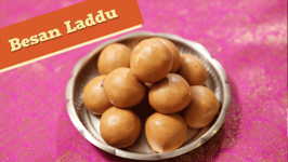 Besan Laddu / Diwali Special Indian Sweet Recipe / Divine Taste With Anushruti