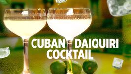 Cuban Daiquiri Cocktail 2 Ways