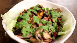 Easy Chicken Salad Recipe - Homemade Green Chicken Salad - Healthy Salad Recipe - Neha Naik