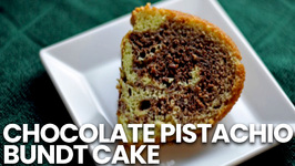 Chocolate Pistachio Bundt Cake
