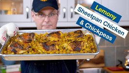 Lemony SheetPan Chicken And Chickpeas