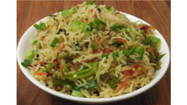 Quick Fried Rice - Indo Chinese Cuisine - Gets ready in 2 mins