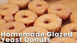 Homemade Glazed Yeast Donuts