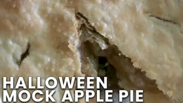 Halloween Mock Apple Pie