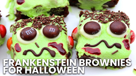 How To Make Frankenstein Brownies for Halloween