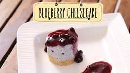 Blueberry Cheesecake  Eggless Dessert Cake Recipe  Beat Batter Bake With Priyanka