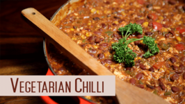 Vegetarian Chilli / Easy To Make Vegan Recipe / Divine Taste With Anushruti