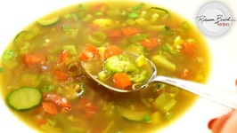 Best Clear Vegetable Soup With Bone Broth In 15 Minutes