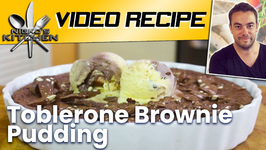 Toblerone Brownie Pudding