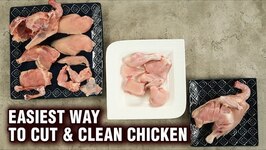 How To Debone A Whole Chicken - Tips & Tricks To Cut Chicken - Cut & Clean A Chicken -Varun