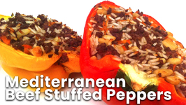 Mediterranean Beef Stuffed Peppers