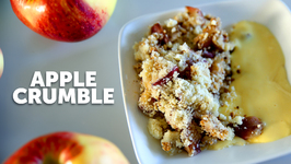 How To Make Apple Crumble - Easy Dessert - Masala Trails With Smita Deo