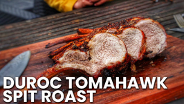 Duroc Tomahawk Spit Roast