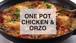 One Pot Chicken And Orzo