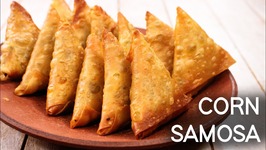 Corn Samosa - Hyderabadi Irani Crispy Snack