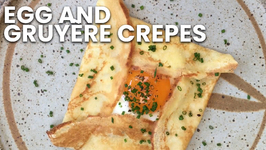 Egg and Gruyère Crepes