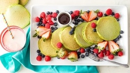 Spinach Pancakes - Healthy Breakfast Recipes