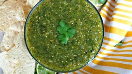 Appetizer Recipe- Homemade Salsa Verde
