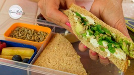 Healthy Kids School Lunch Ideas - Magic Apple Candy - Avocado Sandwich