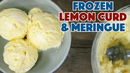 Lemon Curd And Meringue -Virtually No Dairy- Ice Cream Recipe