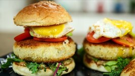 Prawn Burger Shrimp Burger Recipe By Varun Inamdar