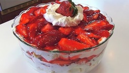 Strawberries And Cream Trifle