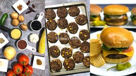 Big Batch Crowd Cooking - The Best Burger - Vegan / Vegetarian / Black Bean