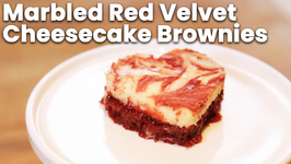 Marbled Red Velvet Cheesecake Brownies
