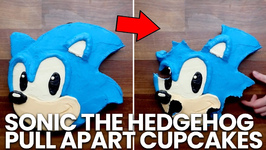 Sonic The Hedgehog Pull Apart Cupcakes