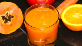 Sunshine Smoothie - Mango Papaya Carrot Smoothie