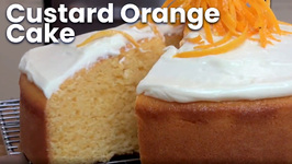 Custard Orange Cake