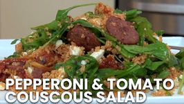 Pepperoni And Tomato Couscous Salad