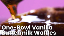 One-Bowl Vanilla Buttermilk Waffles