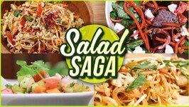 5 BEST Salad Recipes for Weightloss Vegetable And Fruit Salads by Ruchi