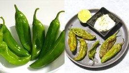How To Air Fry Charred Or Blistered Shishito Or Anaheim Peppers