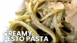 Easy Creamy Pesto Pasta