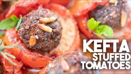 Easy To Make Kefta Stuffed Tomatoes