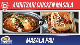 Amritsari Chicken Masala - Masala Pav - Kxip Vs Mi - Indian Culinary League - Indian Recipes - Smita