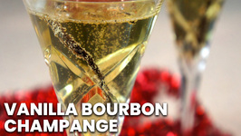 NYE Cocktail - Vanilla Bourbon Champange