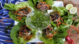 Asian Style Meatball Lettuce Wraps