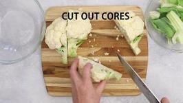 How to cut cauliflower