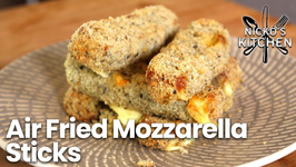 Air Fried Mozzarella Sticks - Low Carb And Keto Friendly