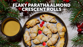 How To Frozen Flaky Paratha Almond Crescent Rolls - Festive Holiday Video Recipe