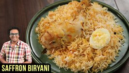 Zafrani Biryani Recipe  How To Make Saffron Chicken Biryani  Biryani Recipe By Varun Inamdar