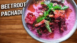 Beetroot Pachadi - How To Make Beetroot Raita - Onam Special - Kerala Style Beetroot Raita - Varun