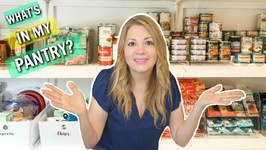 Whats In My Organized Pantry - Organization Tips And Healthy Snacks