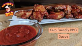 Keto Friendly BBQ Sauce - Low Carb Chicken Wing