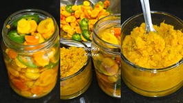 Tonic Pili And Amba Haldi Achar Chutney -Fresh Turmeric Pickle