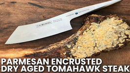 Parmesan Encrusted Dry Aged Tomahawk Steak